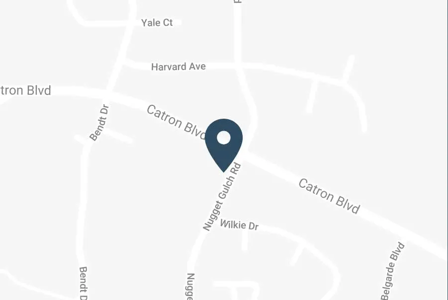 Map showing dental office location pin in Rapid City for easy directions – Dentist Rapid City